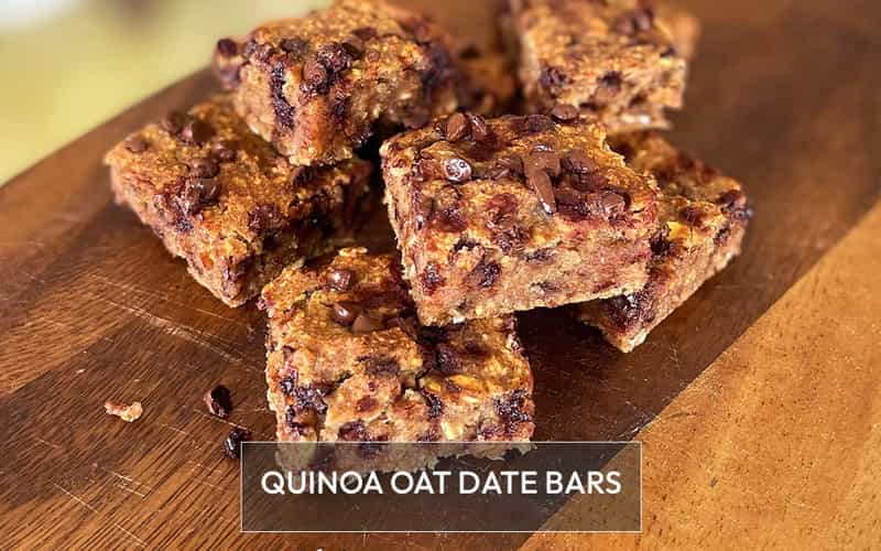 Snack quinoa chà là